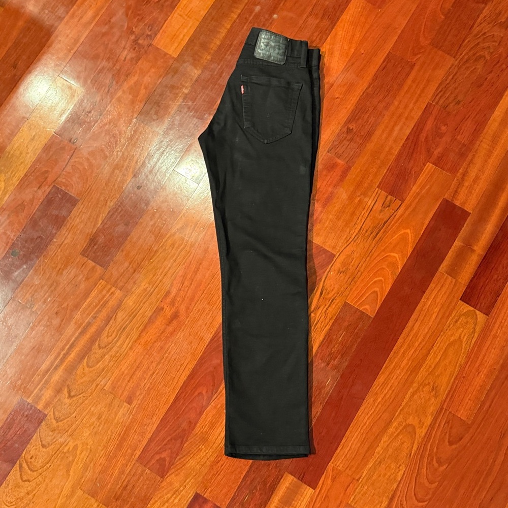 Levi's Men's Straight Leg Black Jeans